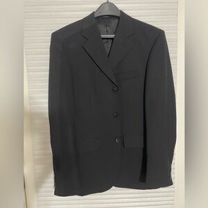 MENS Jones New York Black suit jacket US size 38r